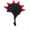 Born to Love Boys Mohawk Hat with Spikes and Skull Black, L view 3