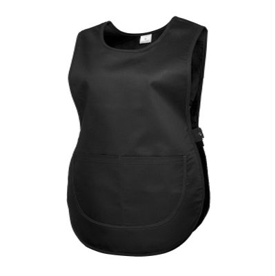 Uneek Clothing Women's Premium Tabard Work Wear Overall Apron X-Large Black