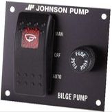 Johnson Bilge Pump 3-way Control Switch 82044