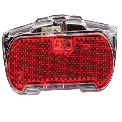AXA Slim Steady LED Back Light with Parking Light Hole Spacing 80 mm Schwarz-TR