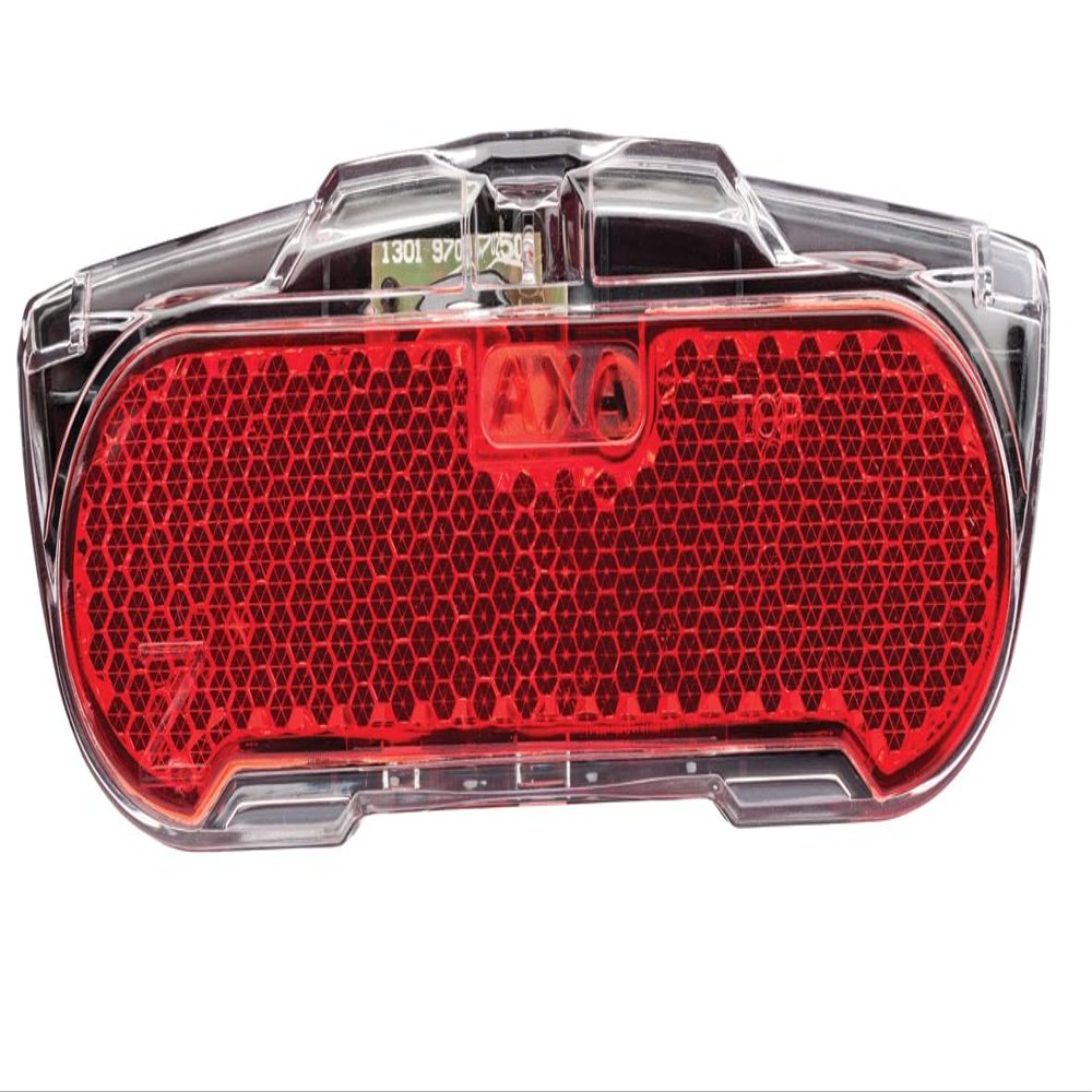 AXA Slim Steady LED Back Light with Parking Light Hole Spacing 80 mm Schwarz-TR