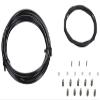 KCNC Bicycle Shifter Cable Housing & Wire Kit H-2200MM X1 W-1800 & 2100MM X1 Black view 1