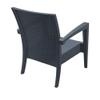 Compamia Miami Outdoor Club Chair in Dark Gray (Set of 2) view 4