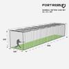 Fortress Baseball Batting Cage Nets | Heavy-Duty HDPP Fully Enclosed Baseball & Softball Cage Netting [14 Sizes & 3 Grade Options] NET ONLY (55 x 10 x 10, #42) view 2