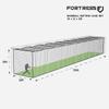 Fortress Baseball Batting Cage Nets | Heavy-Duty HDPP Fully Enclosed Baseball & Softball Cage Netting [14 Sizes & 3 Grade Options] NET ONLY (70 x 12 x 12, #42) view 2