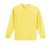 Port & Company Youth Long Sleeve Essential T-Shirt>XS Yellow PC61YLS view 1