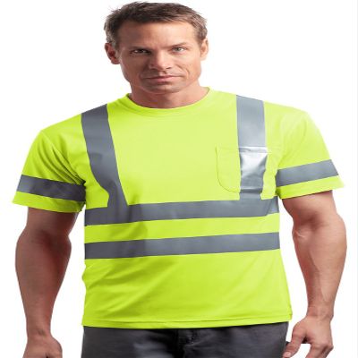 Cornerstone Red Kap - Short Sleeve Reflective T-Shirt>XS Safety Yellow CS408
