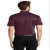 Port Authority Silk Touch Performance Polo Shirt, Maroon, M view 3