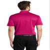 Port Authority Silk Touch Performance Polo Shirt, Pink Raspberry, XL view 3