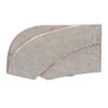 1 1/2" (38 MM) Clamping Rectangular Silver Belt Buckle view 1