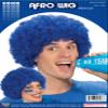 Forum Novelties Adult Afro/Clown Wig, Blue, One Size view 4