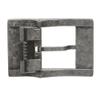 1 1/2" Clamp On Rectangular Single Prong Buckle with Free Belt Strap Size: S-31" Color: Black view 3