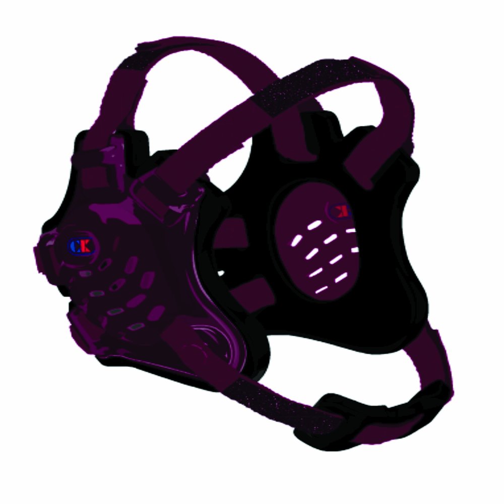 Cliff Keen F5 Tornado Wrestling Headgear - Black/Maroon/Black