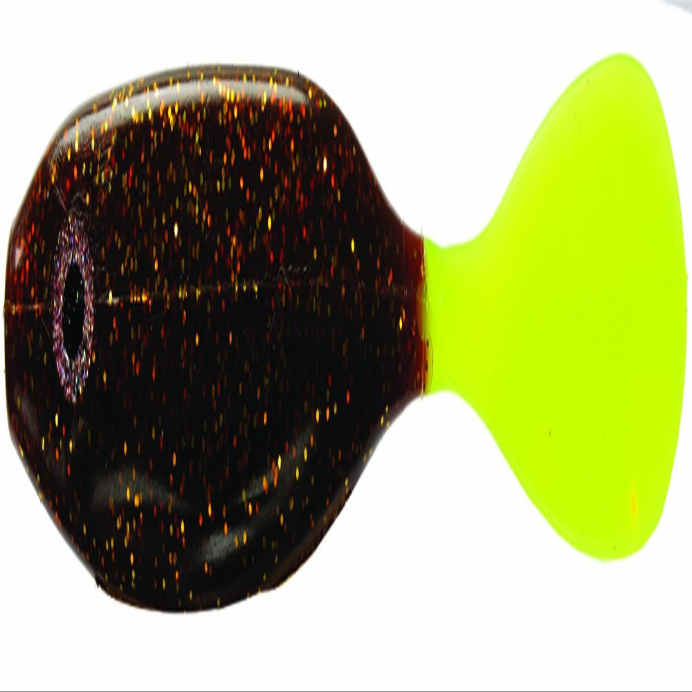 DOA Cal Air Head 351 Lure in Chartreuse, 5 in.