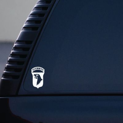 101st Airborne Screaming Eagles Vinyl Decal Small