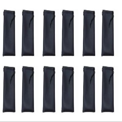 12 Micro Fiber Bags w/Double Drawstring