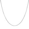 Honolulu Jewelry Company 925 Sterling Silver 1mm Box Chain Necklace for Women Tarnish Resistant - Made in Italy (16 Inches) view 1
