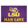 FANMATS 14564 NCAA - LSU Tigers Man Cave Starter Mat Accent Rug - 19in. x 30in. | Sports Fan Home Decor Rug and Tailgating Mat view 1