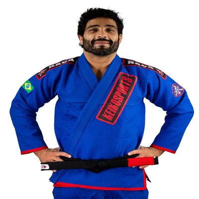 KEIKO SPORTS Gold Weave Kimono (Gi) - Blue - A2