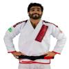 KEIKO SPORTS Gold Weave Kimono (Gi) - White - A0 view 1