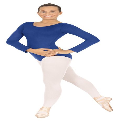 Eurotard 44265 Adult Long Sleeve Leotard (Purple, Large)