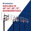 Goalsetter Basketball Backboard Edge Pads for Added Player Safety (Multiple Colors and ) view 4