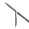 Scuba Choice 12" Stainless Steel Pole Spear Tip 8mm Female Single Barb Head  Durable Replacement Spearfishing Tip for Cold Water & Ice Fishing (Thread Diameter: 14.2mm, line: 1.25mm) view 2