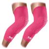 McDavid Hex Knee Compression Sleeves, Pull-On Padded Protection, Moisture Wicking (1 Pair) view 1