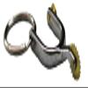 GENUINE TEXAS BRAND Minature Spur Keychain