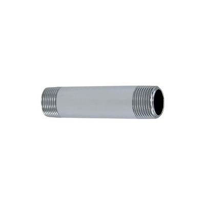 Mountain Plumbing: MT450X-NL/GPB - 4" Pipe Nipple - Lead Free, All Brass - 1/2" IPS