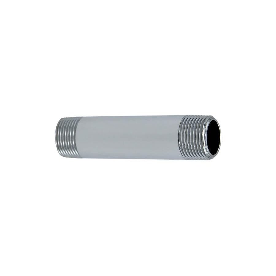 Mountain Plumbing: MT450X-NL/GPB - 4" Pipe Nipple - Lead Free, All Brass - 1/2" IPS