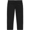 Nautica Boys' School Uniform Flat Front Twill Pant, Black, 10 Husky view 2