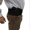 AlphaHolster Side Draw Belly Band Gun Holster for Left or Right Hand Draw Concealed Carry (Medium White) view 2