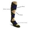 Golf Knickers Colorful Knee High Argyle Cotton Socks For Men Women and Youth - D: Olive/Navy/Khaki - Mens view 4