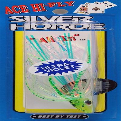 Silver Horde 1670000340 Ace Hi Fly 1/PK Ultra-Violet Chartreuse Spatter Back, Multi,One Size