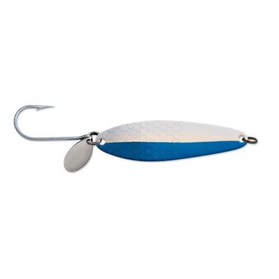 Luhr Jensen 5.0 Coyote Spoon Nickel/Neon Blue H&H
