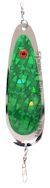 Mack's Lure 41123 Sling Blade Shattered Eye Nickel/Green