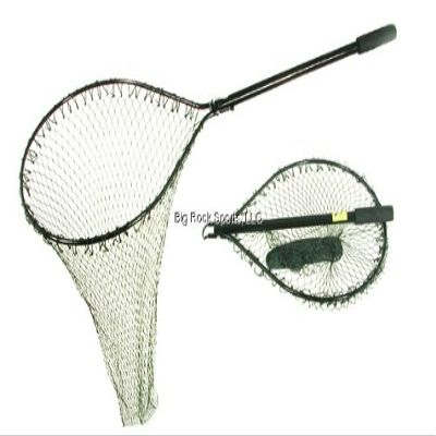Promar LN-301: Swing Landing Net, Black, One Size