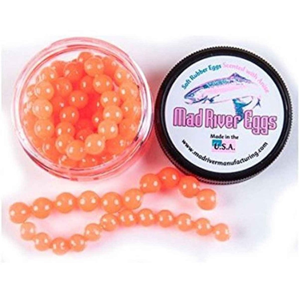 Mad River Mfg Mr Eggs Anise Orangesz2 Fishing Products