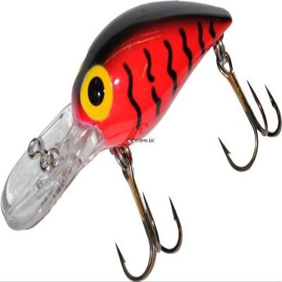 Brad's Killer Fishing Gear Red Tiger 3" Wiggler