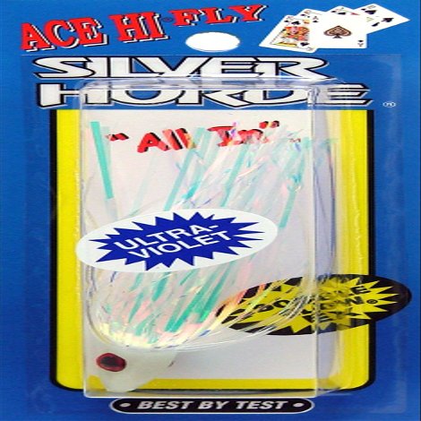 Silver Horde 1670000197 Ace Hi Fly 1/PK Lazer Ultra-Violet, Multi, One Size