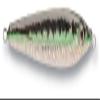 P-Line Laser Minnow, 1 oz, Green Mackerel view 1