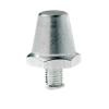uhlsport UHL League Aluminium Rugby Studs - Silver/Silver, 17 mm view 4