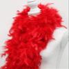 80 Gram Chandelle Feather Boa - RED 2 Yards view 1