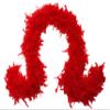 80 Gram Chandelle Feather Boa - RED 2 Yards view 2