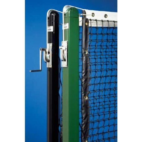 Douglas Premier Sq Black 3" o.d. External Wind Tennis Post