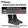 H2ODYSSEY Supra 5mm Unisex Boots - Comfort Fit Neoprene Booties for Under Water Scuba Diving (11) view 4