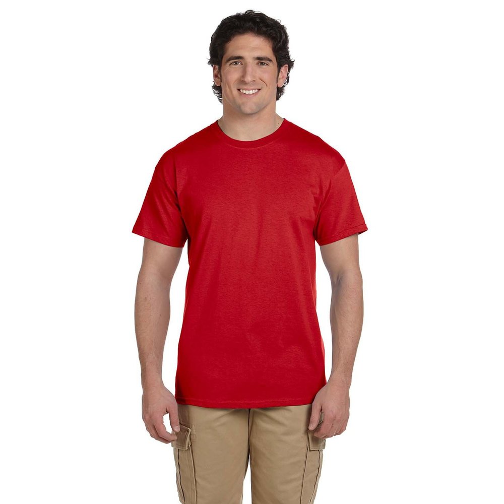 Gildan Adult Short Sleeve T in Red - Medium