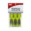 Bohning 4" Abstract Arrow Wraps, Small, Yellow X-Ray view 2