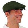 Ben Hogan Flat Newsboy Ivy Hat - Gatsby Golf Cap, Vintage Olive Microfiber view 2